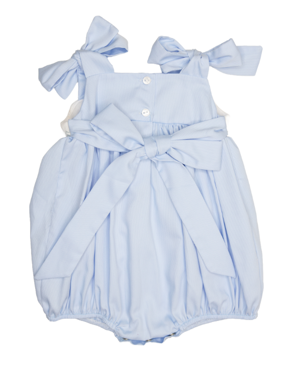 Seashell Smocked Waist Bubble