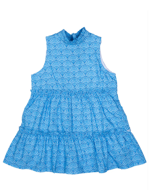 Addison Blue Shells Dress
