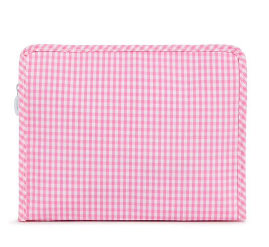 Large Roadie - Gingham Pink