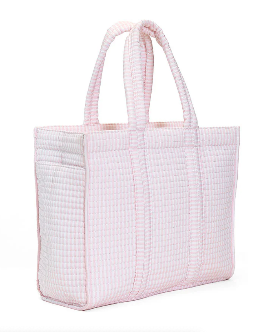 Pink Stripe Go Go Tote