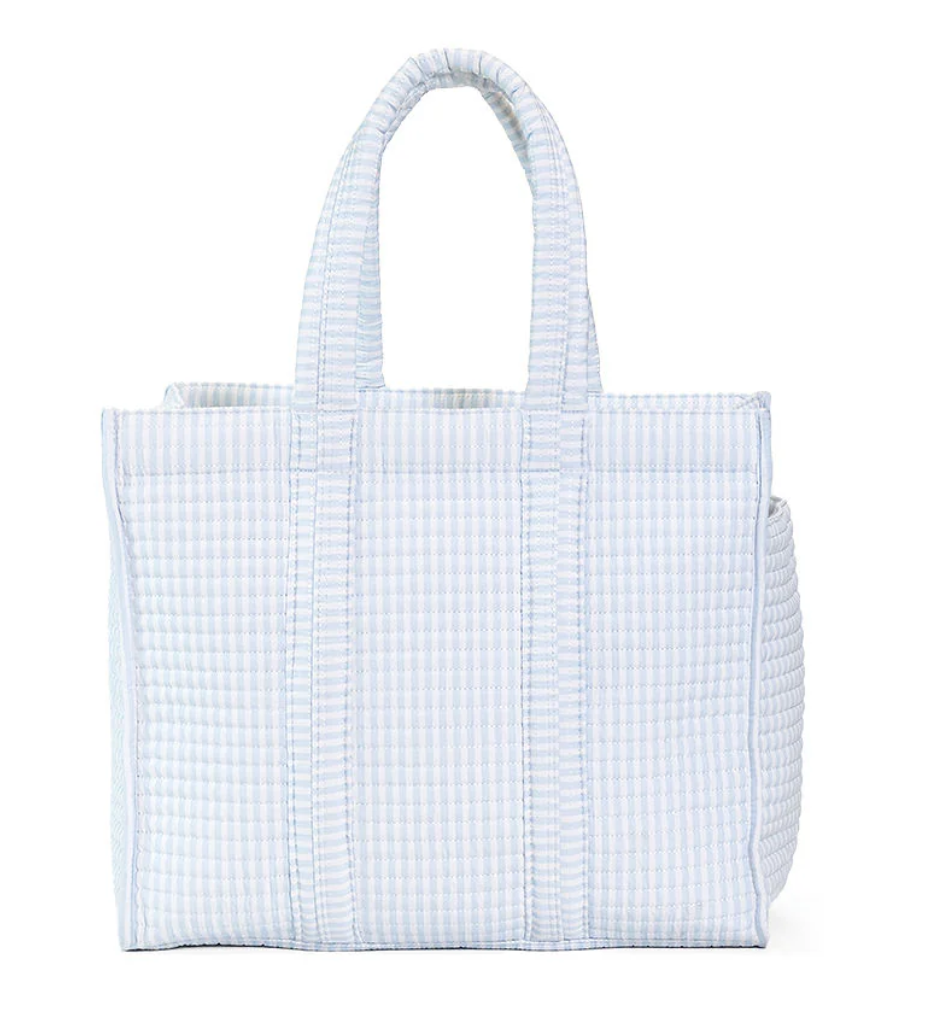 Blue Stripe Go Go Tote