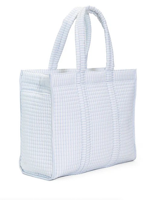 Blue Stripe Go Go Tote