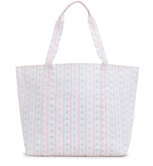 Jumbo Tote Ribbion Floral