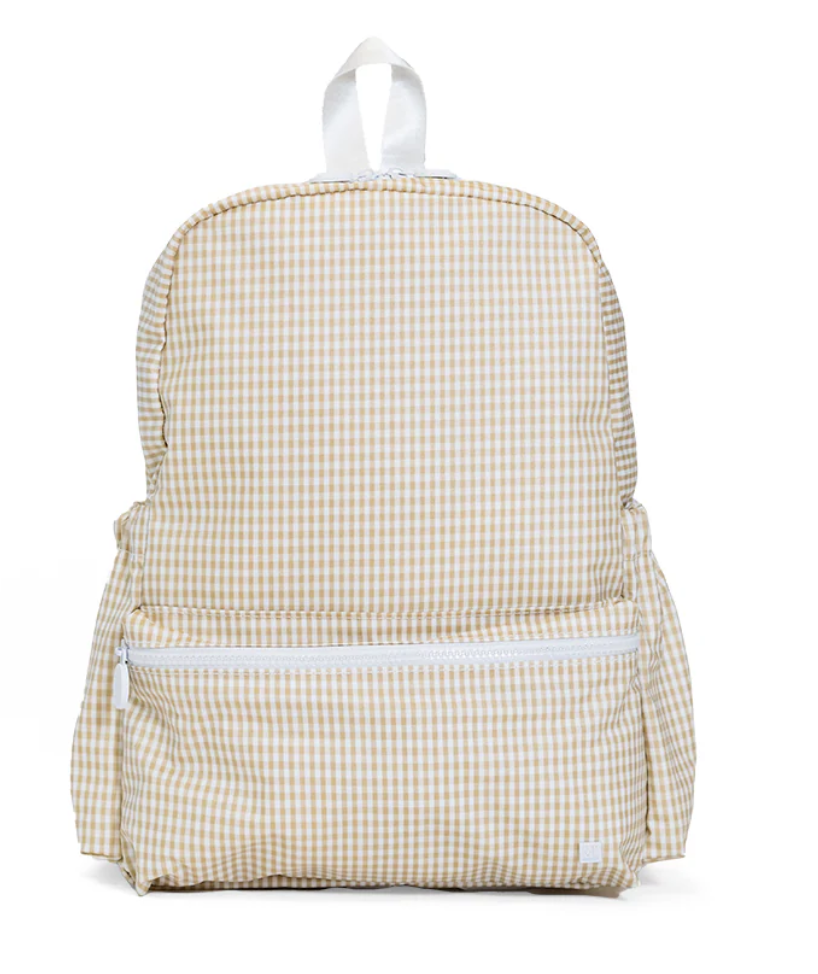 Gingham Khaki Backpacker