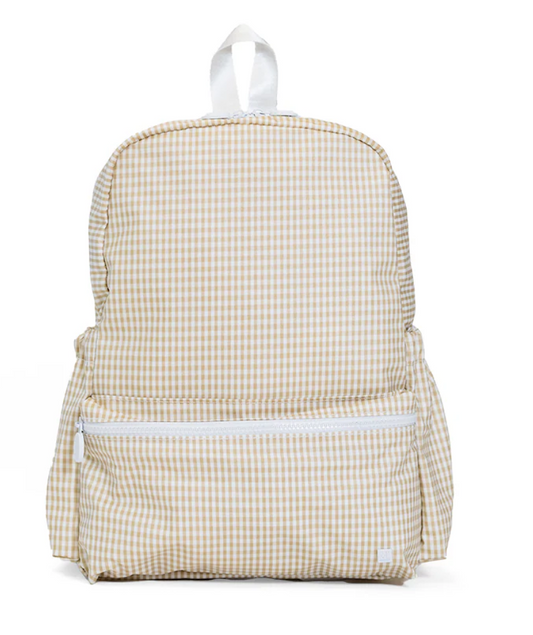 Gingham Khaki Backpacker