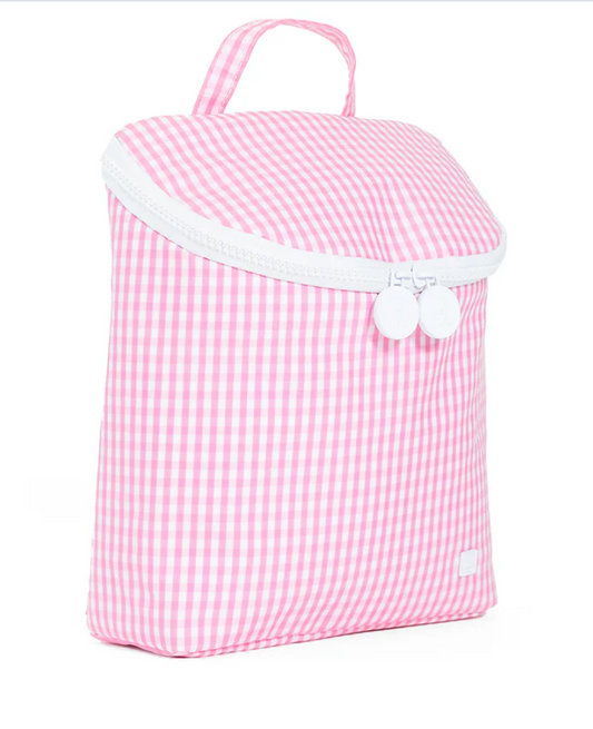 Pink Gingham Lunch Bag