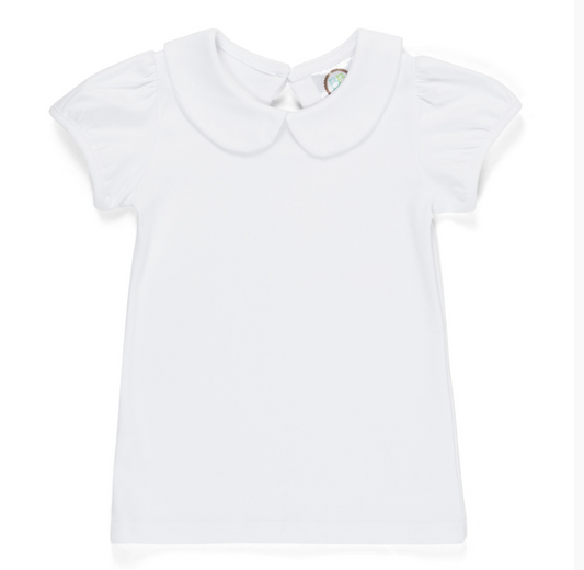 Blank Girl's SS Peter Pan Collar