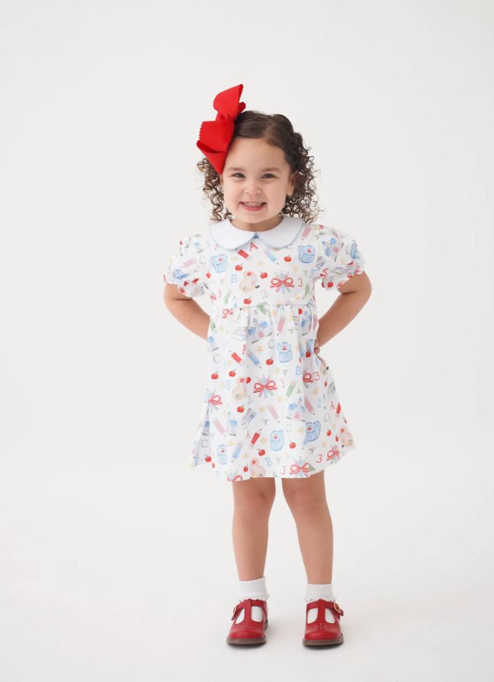 School Supplies Girls Dress