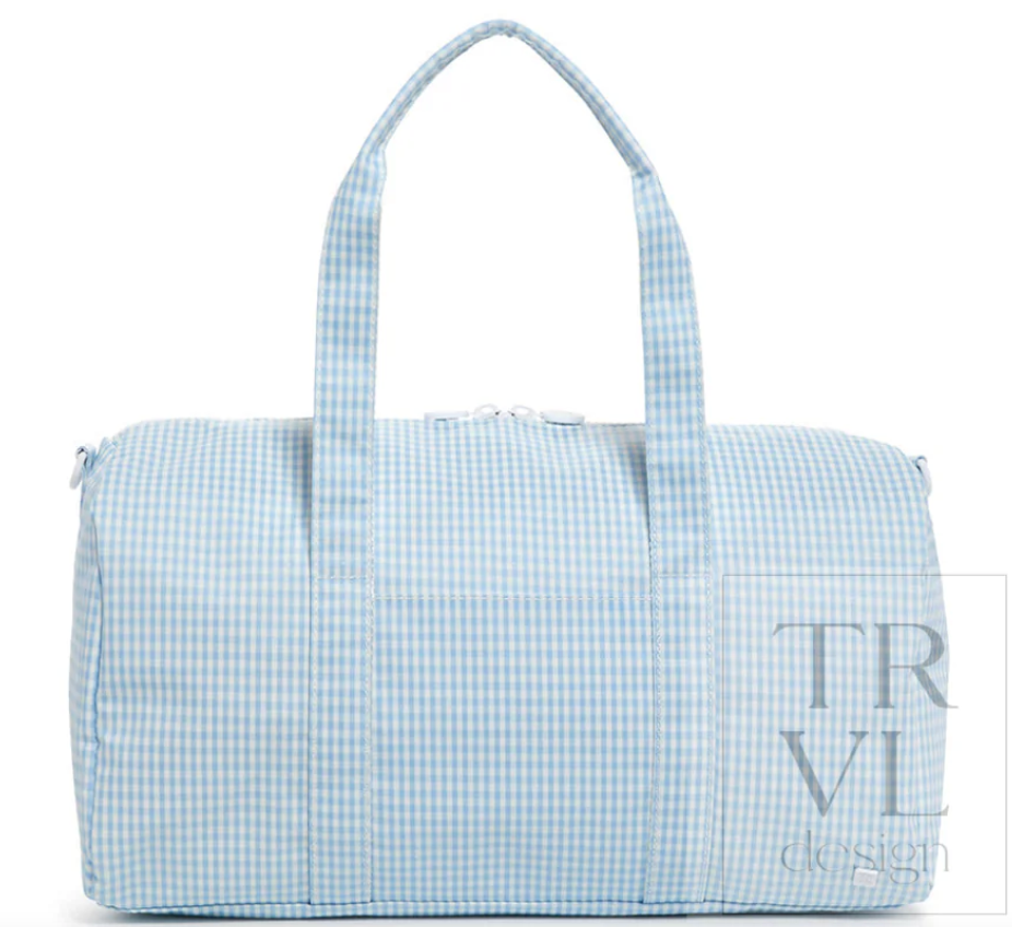 Weekender Duffel Gingham Mist