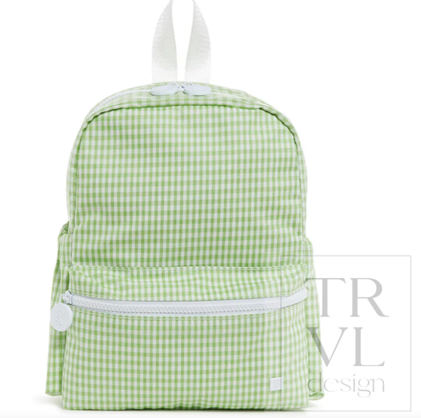 Mini Backer Leaf Gingham