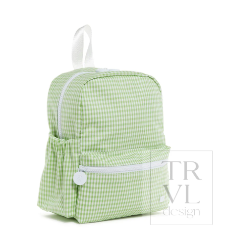 Mini Backer Leaf Gingham