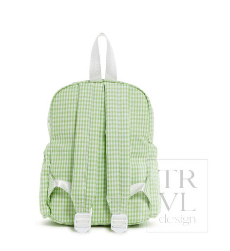 Mini Backer Leaf Gingham