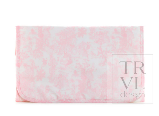 Changing Pad Bunny Toile Pink