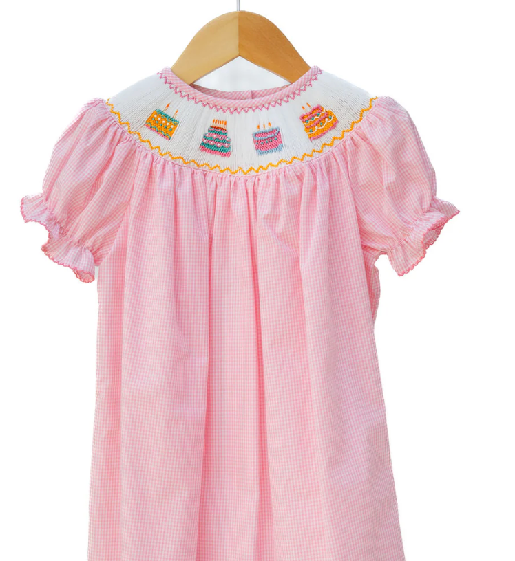 Pink Birthday Helen Dress