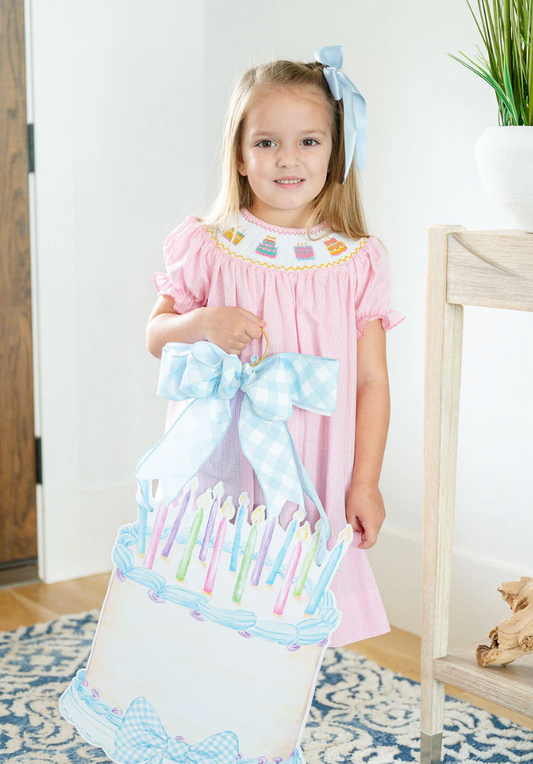 Pink Birthday Helen Dress