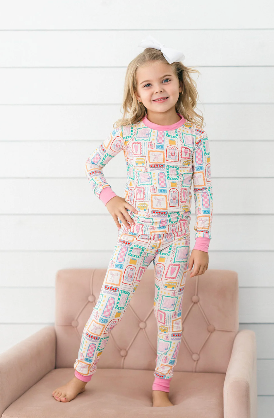 Pink Little Learner PJ Set