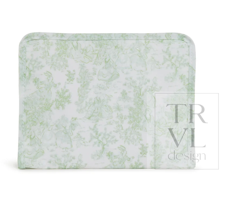 Medium Roadie Bunny Toile Green