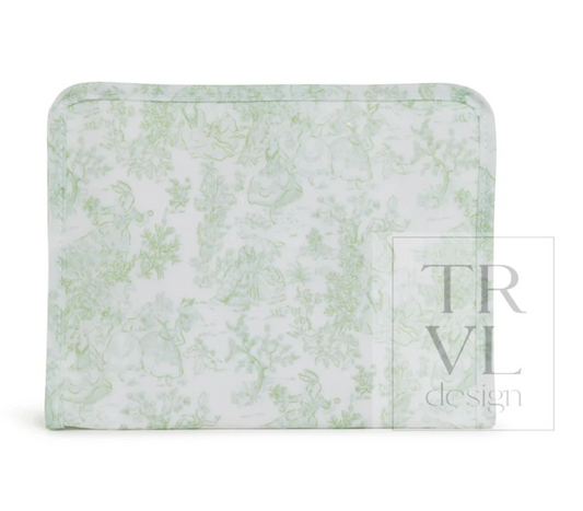Medium Roadie Bunny Toile Green