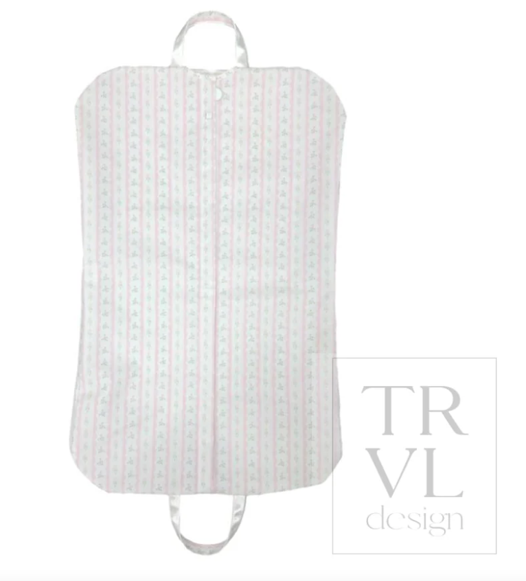 Ribbion Floral Garment Bag