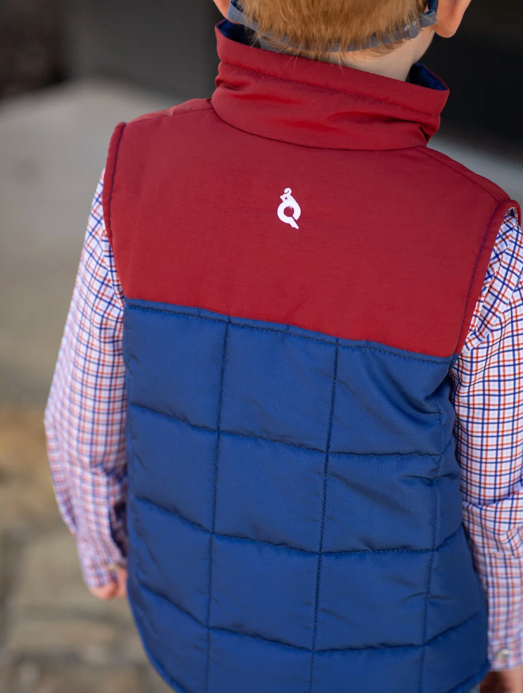 Trinity Plaid Vest