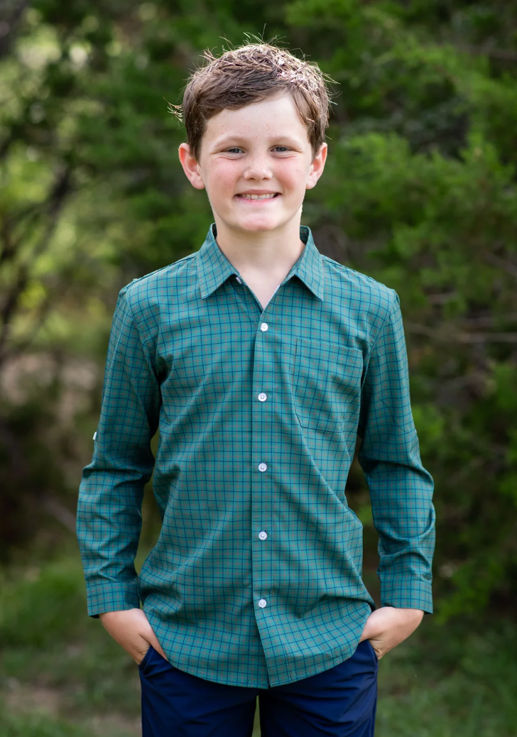 Holiday Tattersall LS Shirt