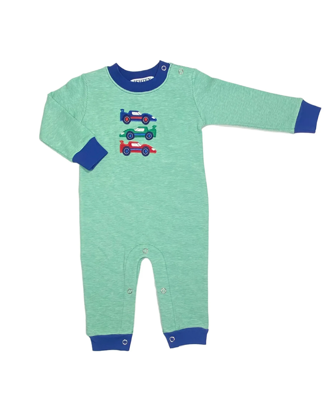 Race Car Boys Romper