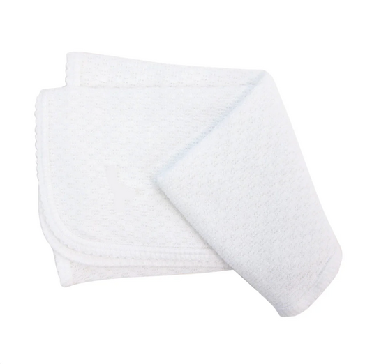 Paty Knit Receiving Blanket