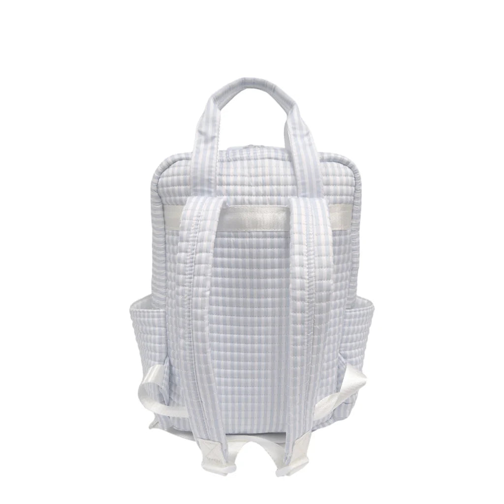 Quilted Diaper Bag - Blue