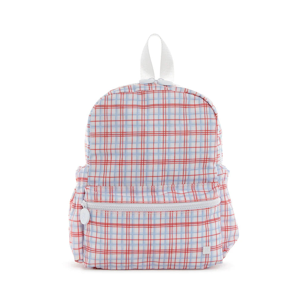 Red Plaid Mini Backer