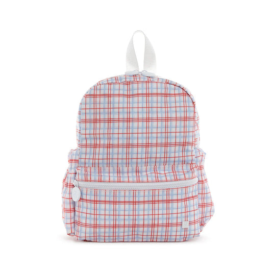 Red Plaid Mini Backer