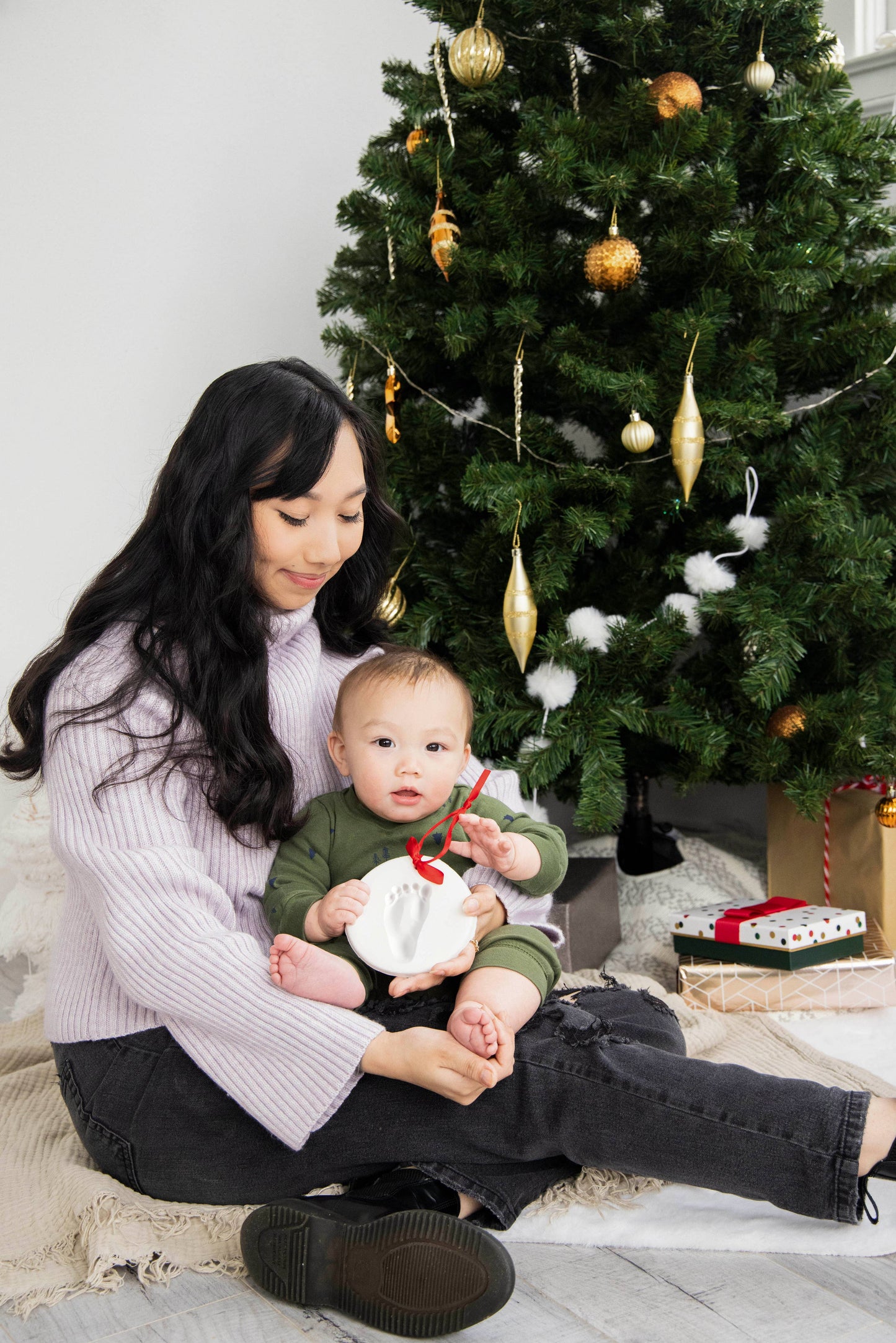 Babyprints Christmas Keepsake Ornament