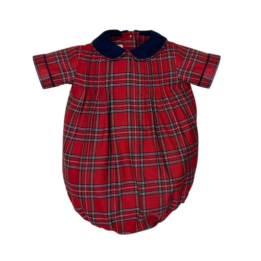 Red Plaid Bennet Bubble