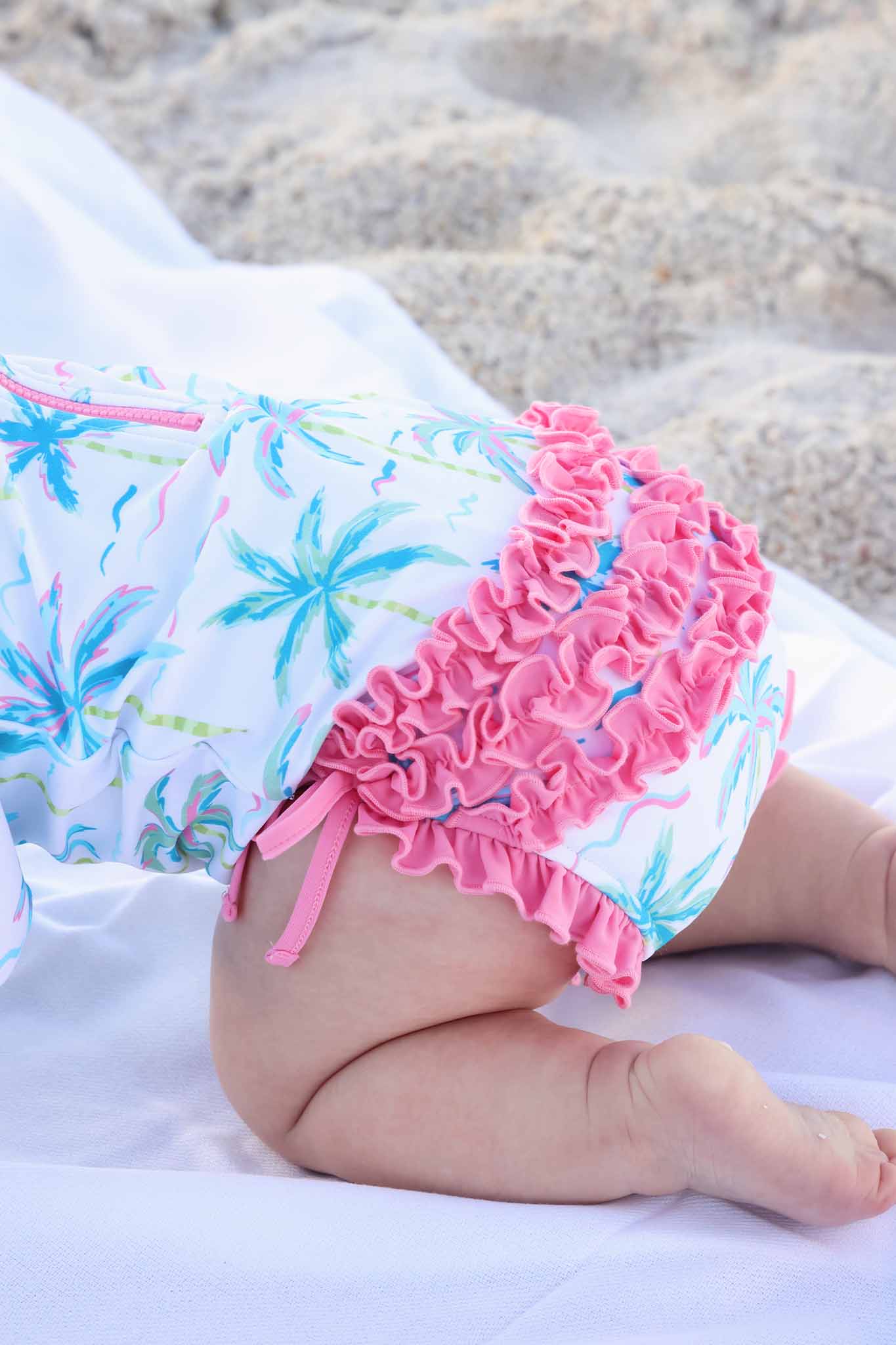 LS Swim With Ruffle Bottom | Lagoon