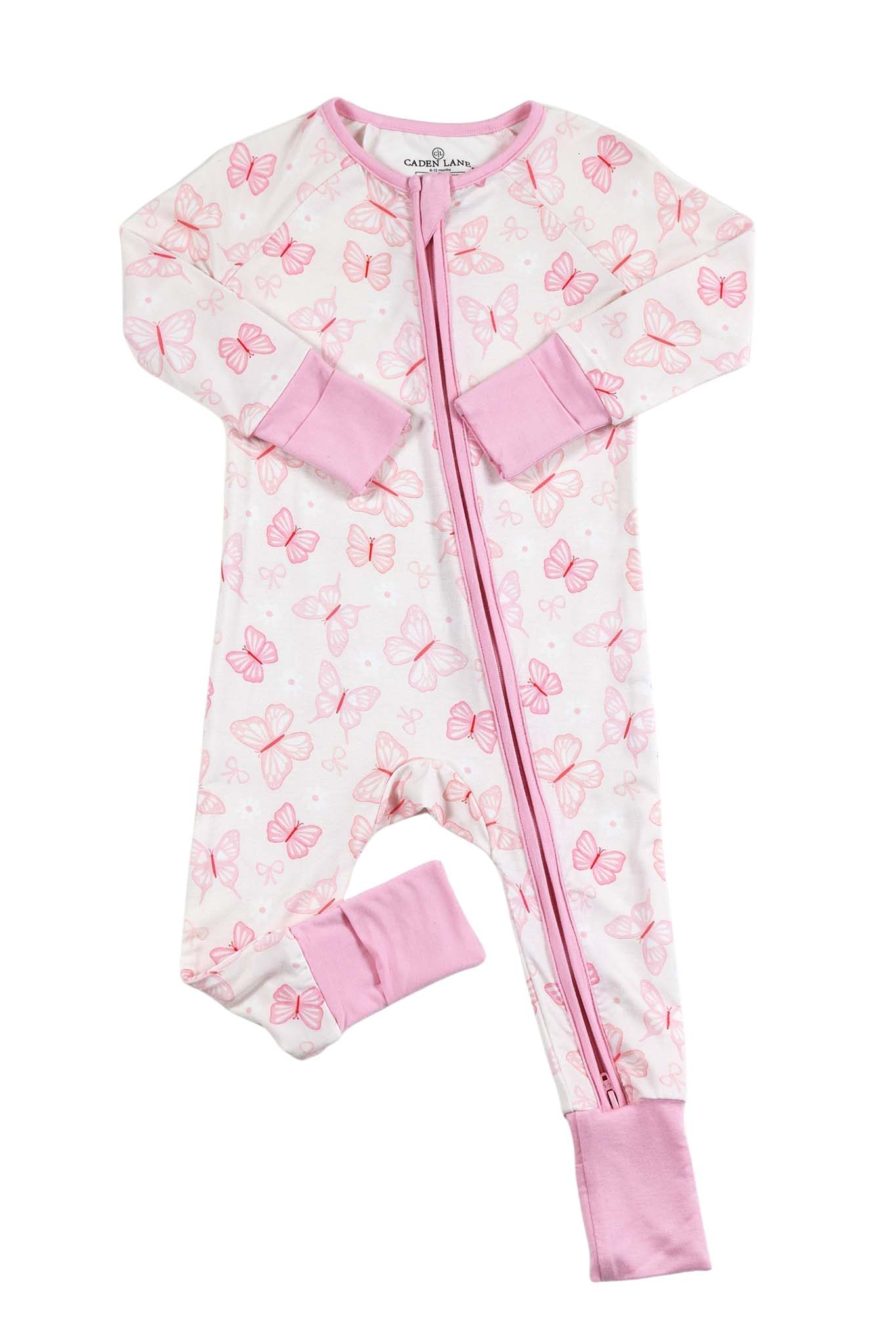 Blooming Butterflies Zip Romper