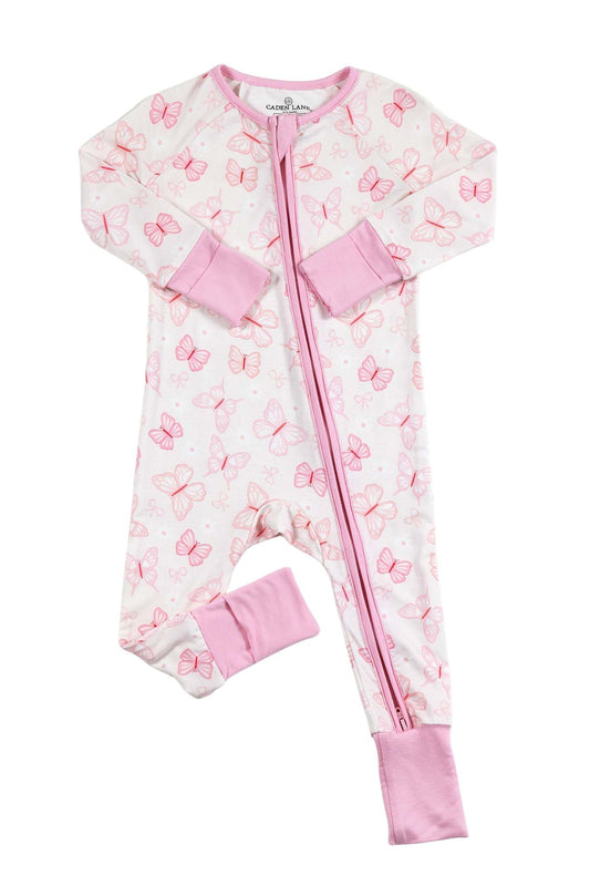 Blooming Butterflies Zip Romper