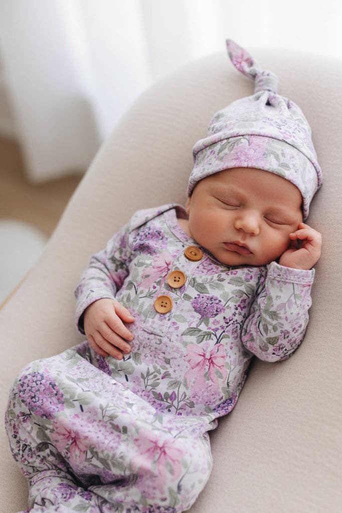 Lavender Lullaby Knotted Gown