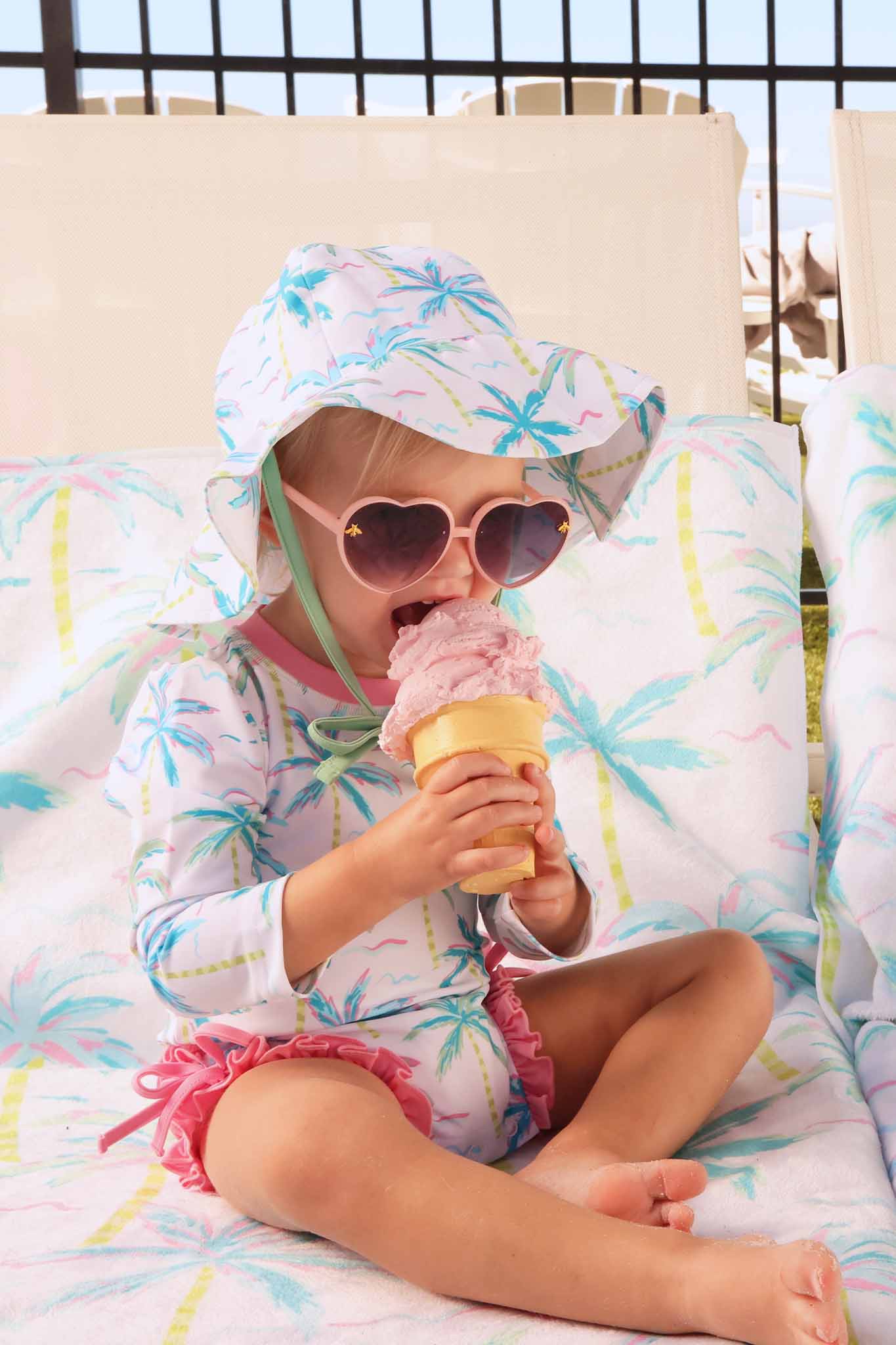 LS Swim With Ruffle Bottom | Lagoon