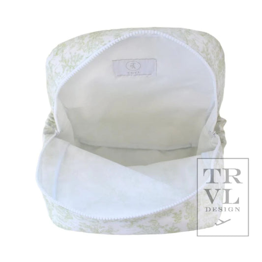 Green Bunny Toile Backpacker