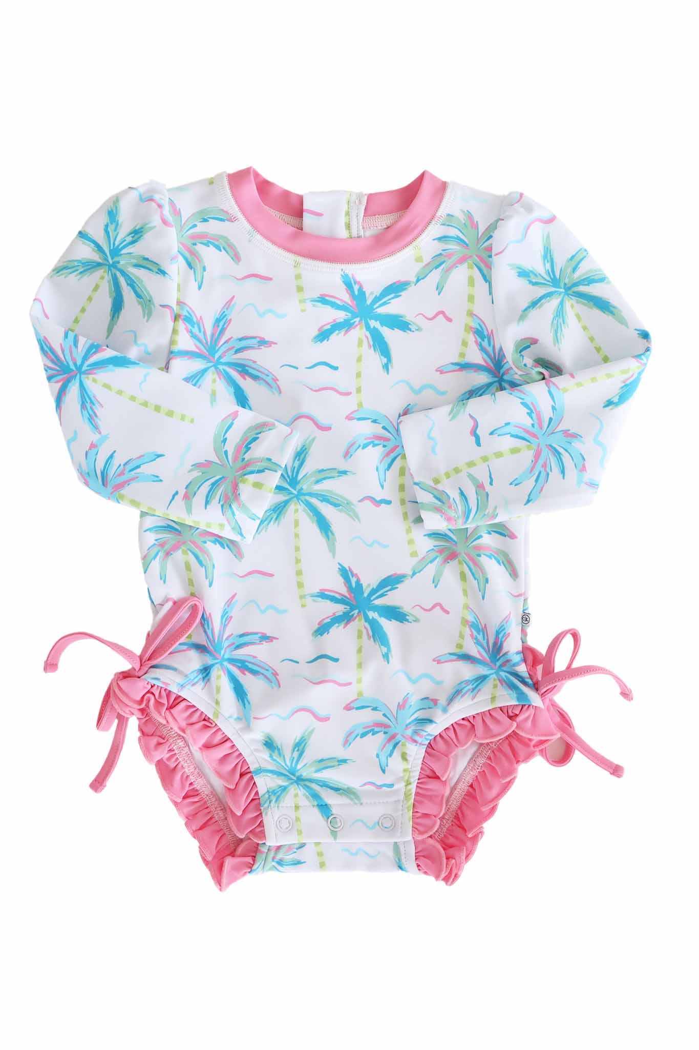 LS Swim With Ruffle Bottom | Lagoon