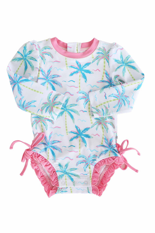 LS Swim With Ruffle Bottom | Lagoon