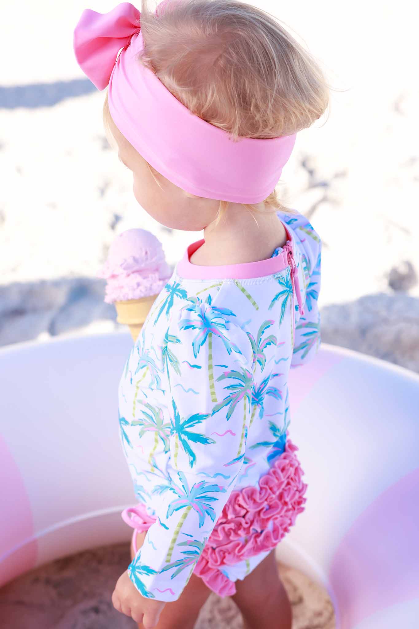LS Swim With Ruffle Bottom | Lagoon