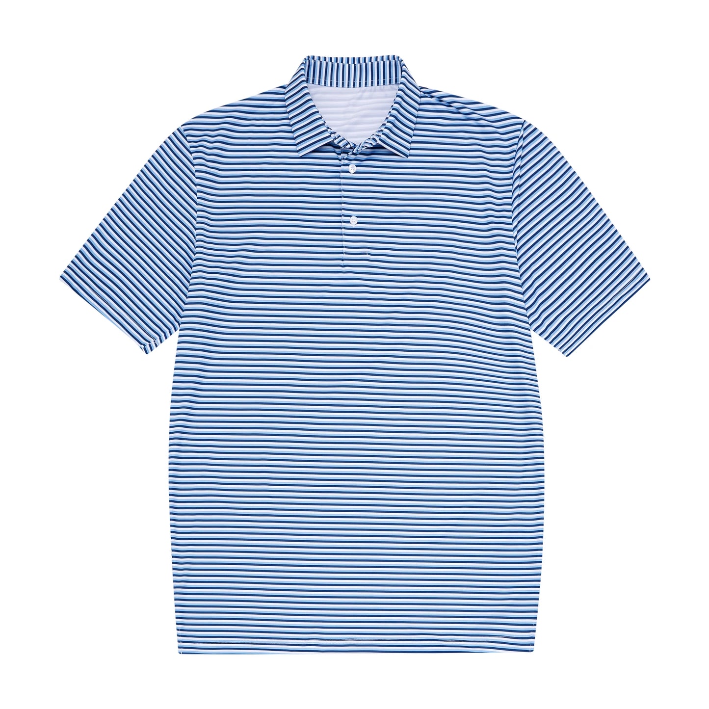 Navy/LightBlue Stripe Polo