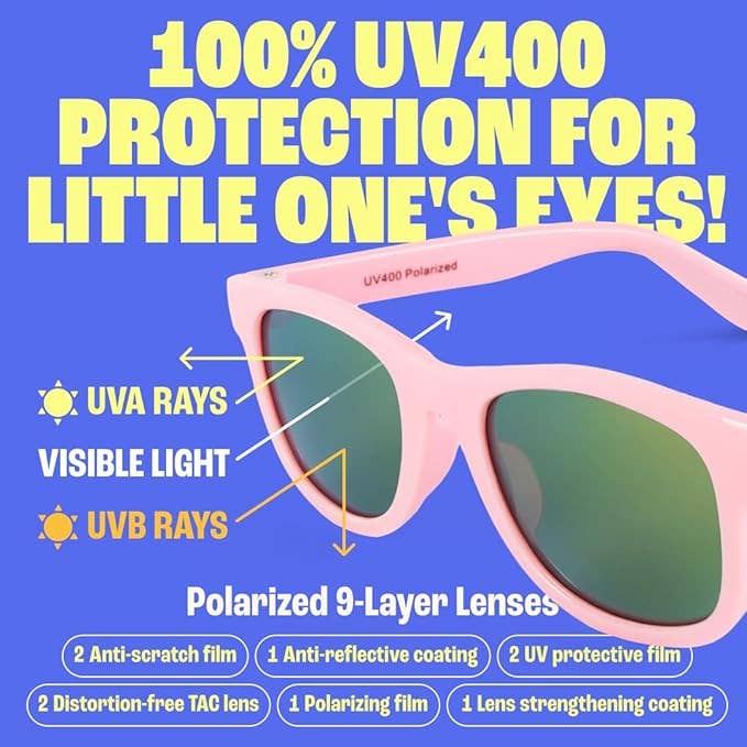 Kids Sunglasses 3-8 Years – Barbie Pink