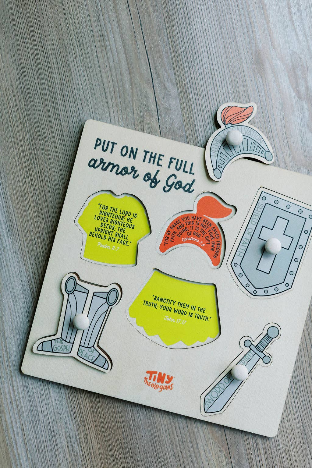 Armor of God Wood Puzzle