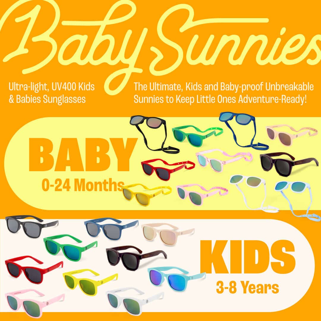 Transparent Pink Baby Sunglasses