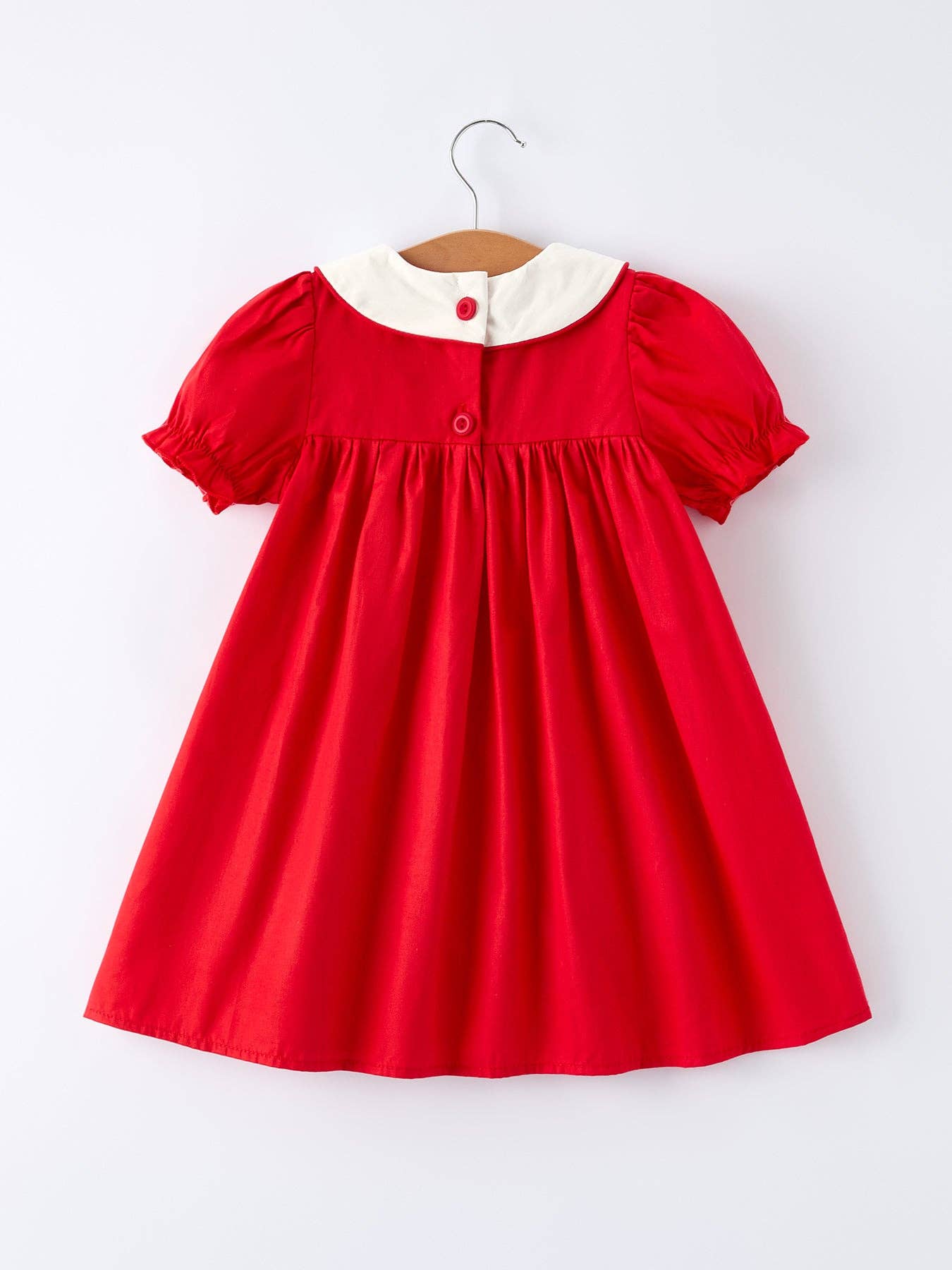Red Ruffle Heart Dress Valentine