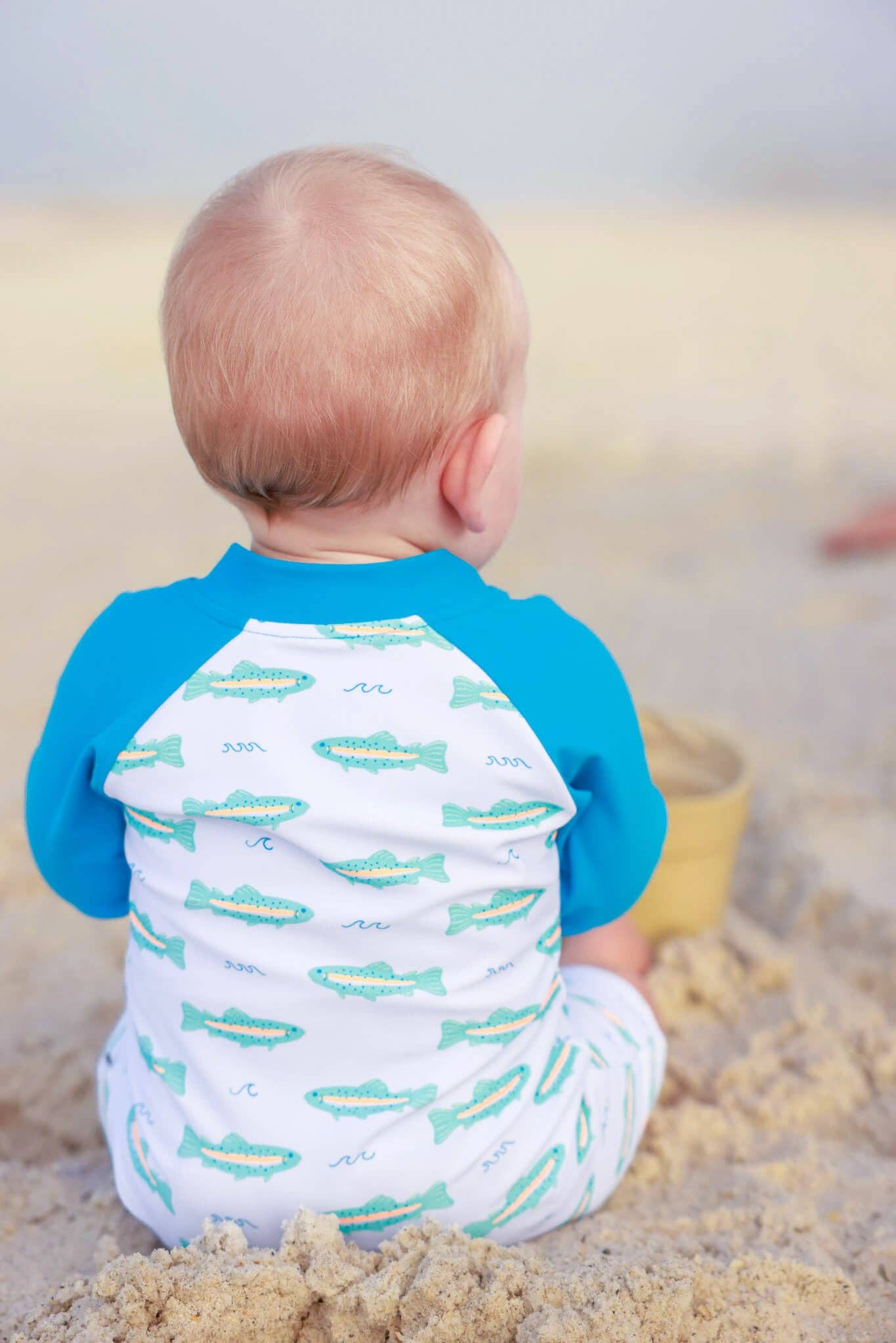 Rash Guard Swim Romper | Tiny Trout