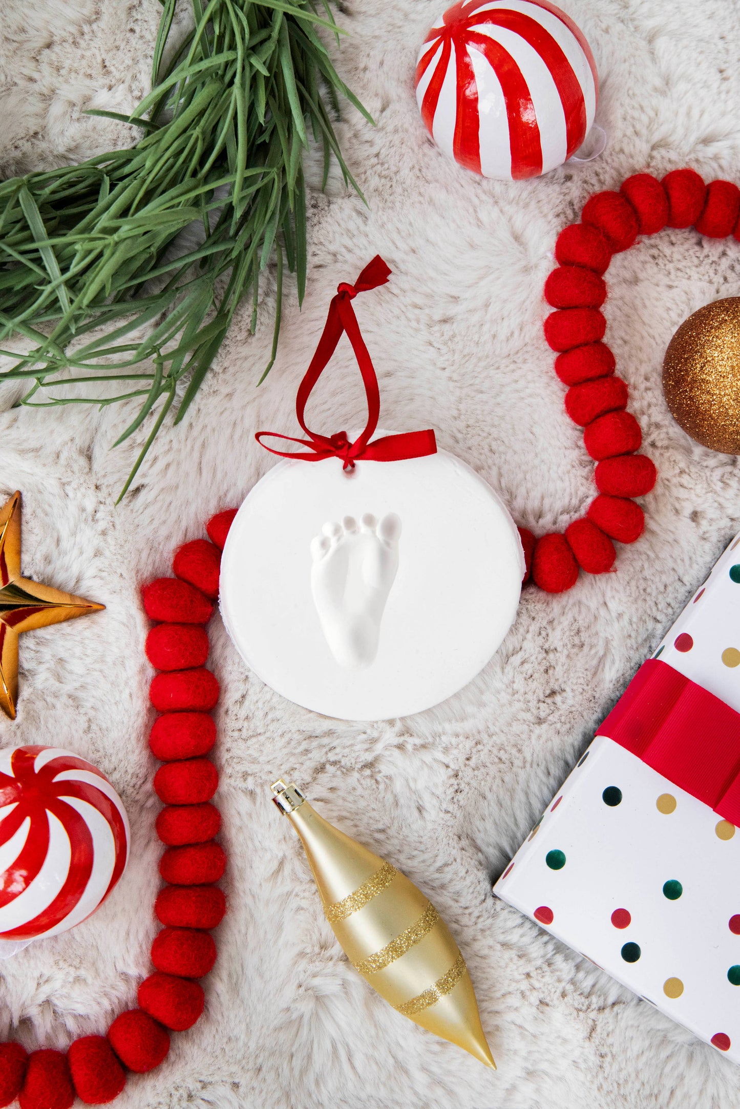 Babyprints Christmas Keepsake Ornament