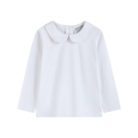 White Collared Shirt: 12-18M