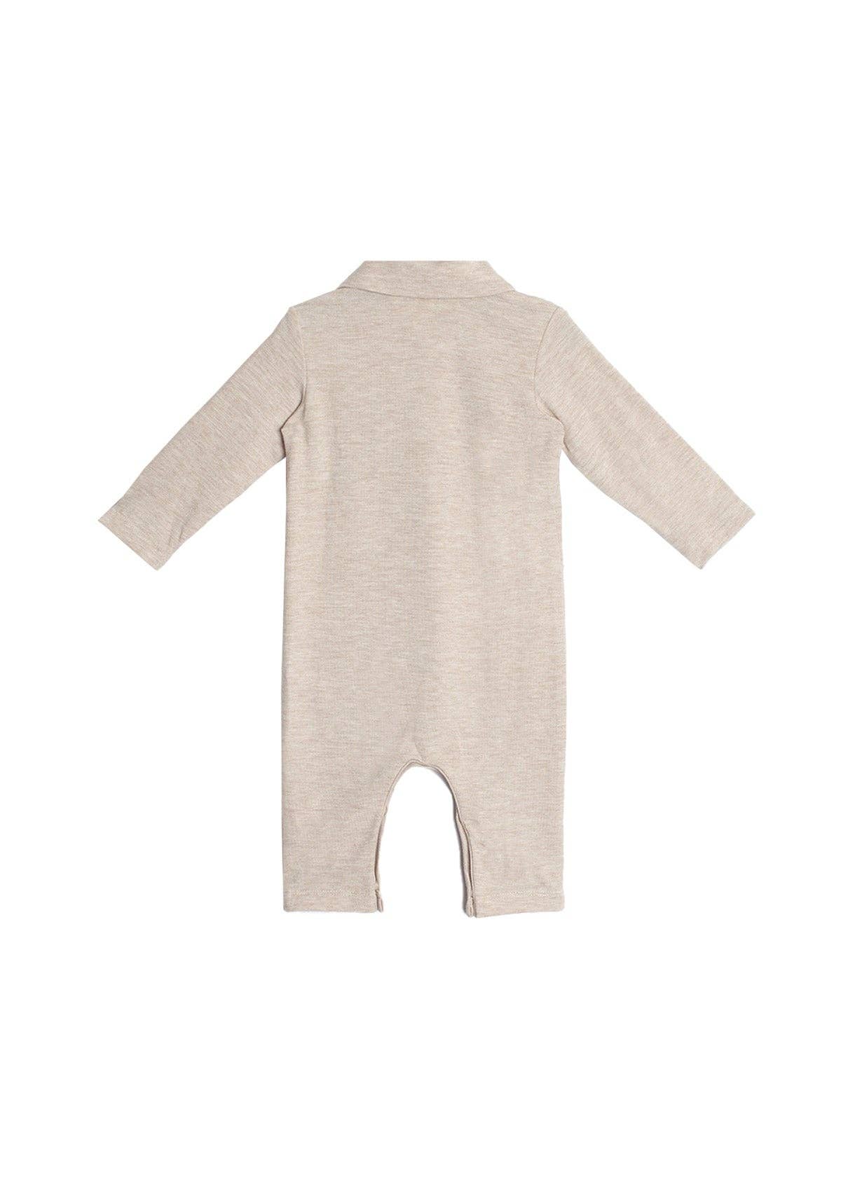 Millie Brothers Romper: Brown / 18M